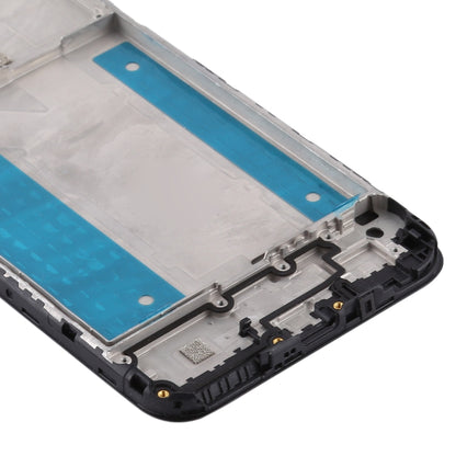 Middle Frame Bezel Plate for LG Q51 / LM-Q510N (Black) - For LG by buy2fix | Online Shopping UK | buy2fix