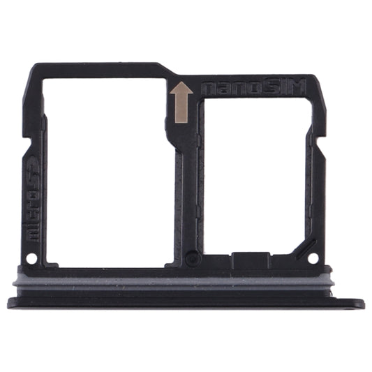 Nano SIM Card Tray + Micro SD Card Tray for LG Stylo 4 / Q Stylus Q710 / LM-Q710CS / LM-Q710MS / LM-Q710ULS / LM-Q710ULM / LM-Q710TS / LM-Q710WA (Black) - For LG by buy2fix | Online Shopping UK | buy2fix