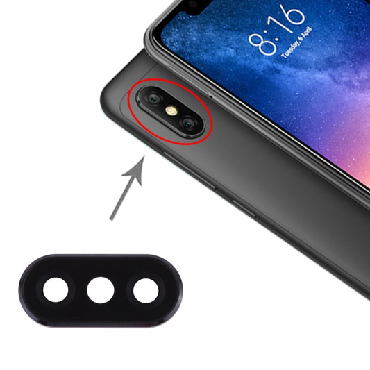 10 PCS Camera Lens Cover for Xiaomi Redmi Note 6 Pro(Black) - Camera by buy2fix | Online Shopping UK | buy2fix