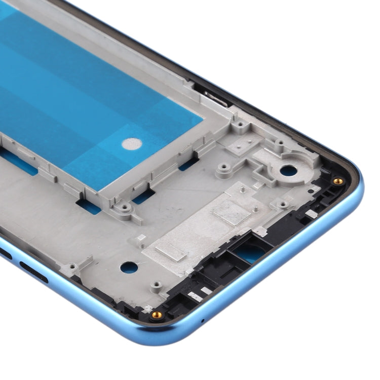 Middle Frame Bezel Plate for LG Q60 2019 / X6 2019 / X525BAW / X525ZA / X525HA / X525ZAW / LMX625N / X625N / X525 (Blue) - For LG by buy2fix | Online Shopping UK | buy2fix