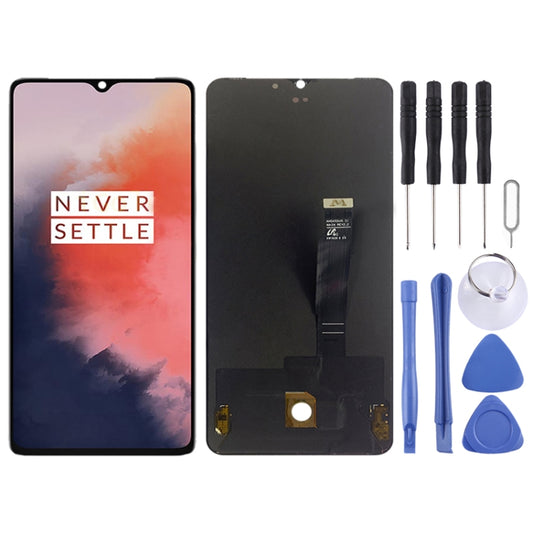 For OnePlus 7T with Digitizer Full Assembly OEM LCD Screen (Black) - LCD Screen by buy2fix | Online Shopping UK | buy2fix