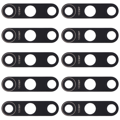 10 PCS Back Camera Lens for Xiaomi Mi 10 5G - Camera by buy2fix | Online Shopping UK | buy2fix