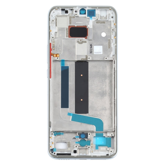 Original Middle Frame Bezel Plate for Xiaomi Mi 10 Lite 5G / Mi 10 Youth 5G M2002J9G (Silver) - Frame Bezel Plate by buy2fix | Online Shopping UK | buy2fix