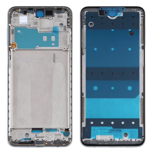 Original Front Housing LCD Frame Bezel Plate for Xiaomi Redmi Note 9S / Note 9 Pro(India) / Note 9 Pro Max / Note 10 Lite(Silver) - Frame Bezel Plate by buy2fix | Online Shopping UK | buy2fix