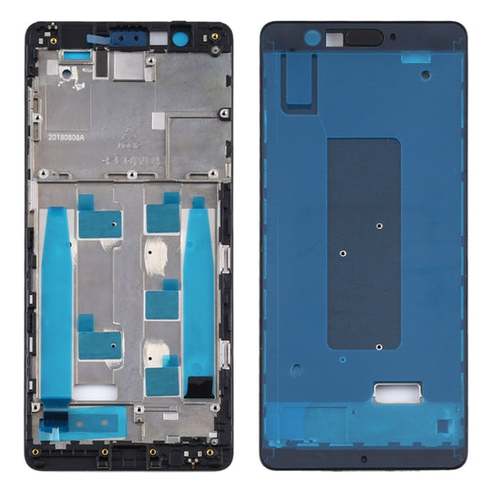 Mittlere Rahmenblende für Nokia 5.1 TA-1061 TA-1075 TA-1076 TA-1088 TA-1081 (Schwarz)