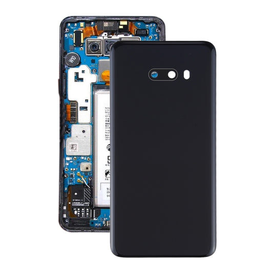 Battery Back Cover for LG G8X ThinQ(Black) - For LG by buy2fix | Online Shopping UK | buy2fix