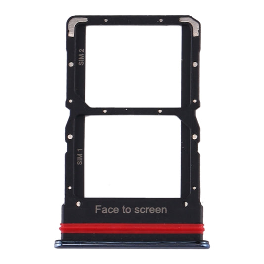SIM Card Tray + SIM Card Tray for Xiaomi Mi 10 Lite 5G (Black) - Card Tray by buy2fix | Online Shopping UK | buy2fix