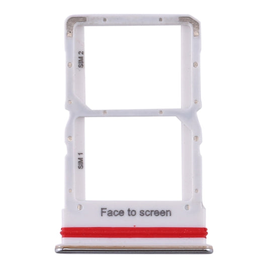 SIM Card Tray + SIM Card Tray for Xiaomi Mi 10 Lite 5G (Silver) - Card Tray by buy2fix | Online Shopping UK | buy2fix