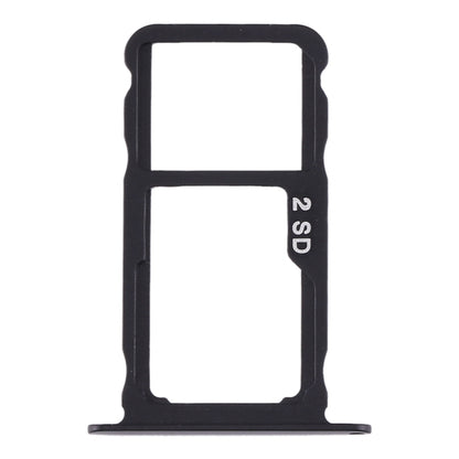 Original SIM Card Tray + SIM Card Tray / Micro SD Card Tray for Nokia X71 / TA-1172 TA-1167 TA-1188(Black) - Card Tray by buy2fix | Online Shopping UK | buy2fix