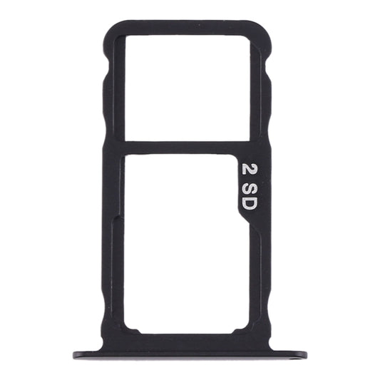 Original SIM Card Tray + SIM Card Tray / Micro SD Card Tray for Nokia X71 / TA-1172 TA-1167 TA-1188(Black) - Card Tray by buy2fix | Online Shopping UK | buy2fix