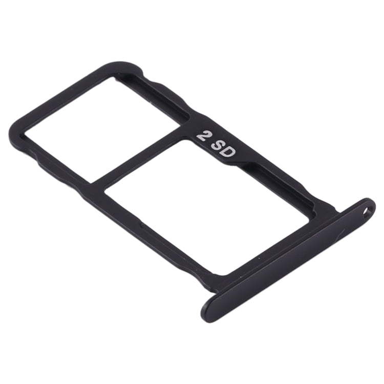 Original SIM Card Tray + SIM Card Tray / Micro SD Card Tray for Nokia X71 / TA-1172 TA-1167 TA-1188(Black) - Card Tray by buy2fix | Online Shopping UK | buy2fix