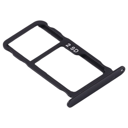 Original SIM Card Tray + SIM Card Tray / Micro SD Card Tray for Nokia X71 / TA-1172 TA-1167 TA-1188(Black) - Card Tray by buy2fix | Online Shopping UK | buy2fix