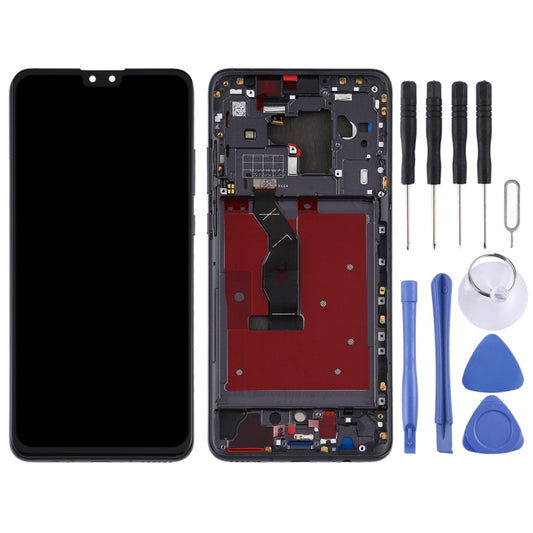 Original OLED LCD Screen for Huawei Mate 30 Digitizer Full Assembly with Frame(Black) - LCD Screen by buy2fix | Online Shopping UK | buy2fix