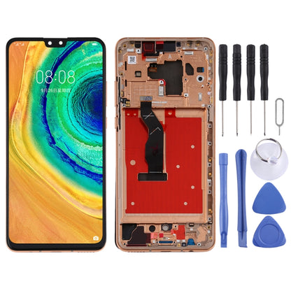 Original OLED LCD Screen for Huawei Mate 30 Digitizer Full Assembly with Frame(Orange) - LCD Screen by buy2fix | Online Shopping UK | buy2fix