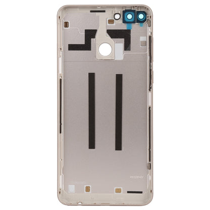 Back Cover with Camera Lens & Side Keys for Huawei Enjoy 8 Plus(Gold) - Back Cover by buy2fix | Online Shopping UK | buy2fix