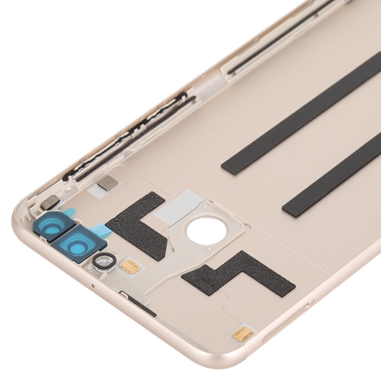 Back Cover with Camera Lens & Side Keys for Huawei Enjoy 8 Plus(Gold) - Back Cover by buy2fix | Online Shopping UK | buy2fix