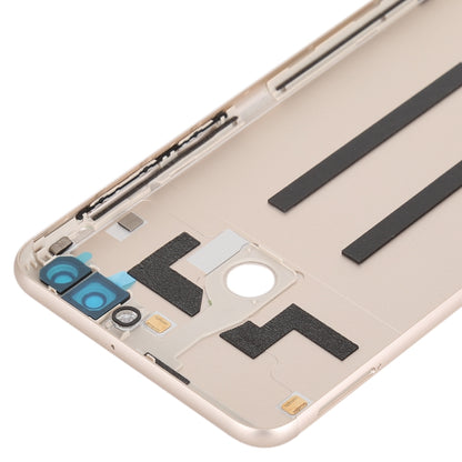 Back Cover with Camera Lens & Side Keys for Huawei Enjoy 8 Plus(Gold) - Back Cover by buy2fix | Online Shopping UK | buy2fix