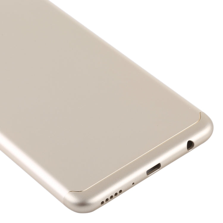 Back Cover with Camera Lens & Side Keys for Huawei Enjoy 8 Plus(Gold) - Back Cover by buy2fix | Online Shopping UK | buy2fix