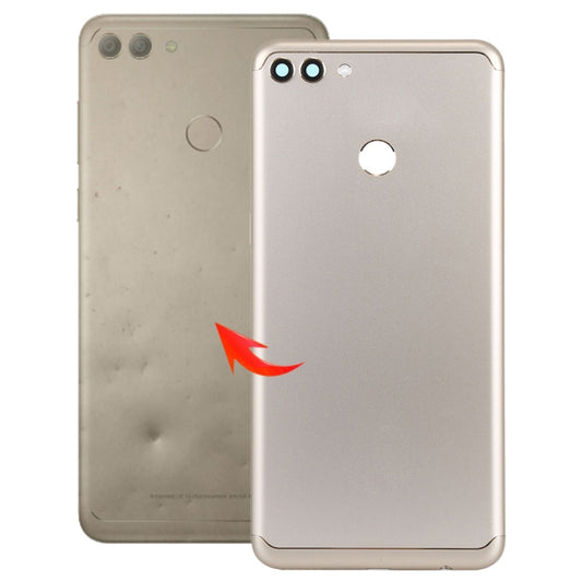 Back Cover with Camera Lens & Side Keys for Huawei Enjoy 8 Plus(Gold) - Back Cover by buy2fix | Online Shopping UK | buy2fix