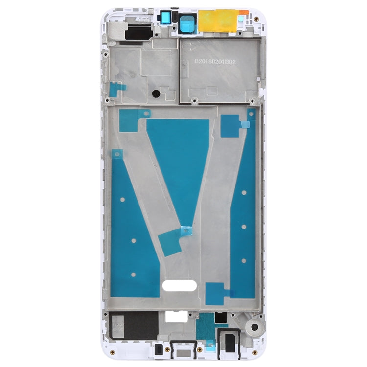 Front Housing LCD Frame Bezel for Huawei Enjoy 8 Plus(White) - Full Housing Cover by buy2fix | Online Shopping UK | buy2fix