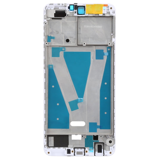 Front Housing LCD Frame Bezel for Huawei Enjoy 8 Plus(White) - Full Housing Cover by buy2fix | Online Shopping UK | buy2fix