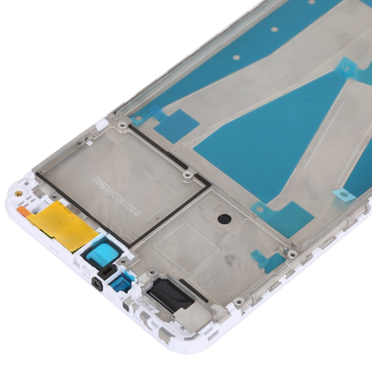 Front Housing LCD Frame Bezel for Huawei Enjoy 8 Plus(White) - Full Housing Cover by buy2fix | Online Shopping UK | buy2fix