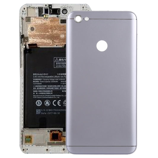 Back Cover with Side Keys for Xiaomi Redmi Note 5A Prime(Grey) - Back Cover by buy2fix | Online Shopping UK | buy2fix