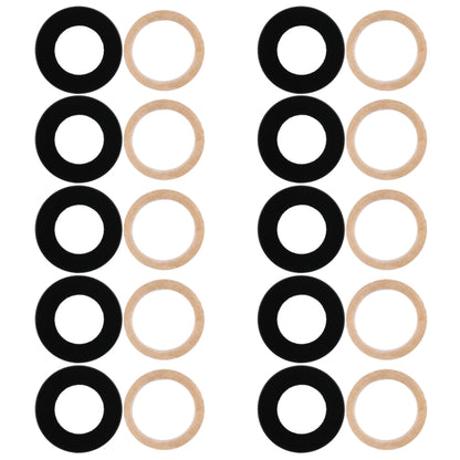 For Huawei P smart / Enjoy 7S 10pcs Back Camera Lens - Camera Series by buy2fix | Online Shopping UK | buy2fix