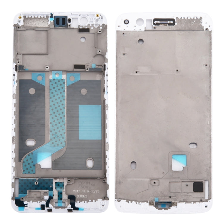 For OnePlus 5 Middle Frame Bezel (White) - Frame Bezel Plate by buy2fix | Online Shopping UK | buy2fix