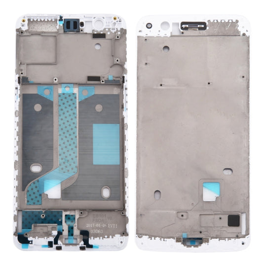 For OnePlus 5 Middle Frame Bezel (White) - Frame Bezel Plate by buy2fix | Online Shopping UK | buy2fix