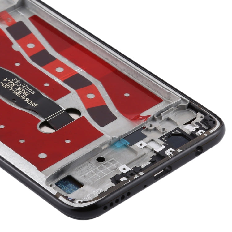 OEM LCD Screen for Huawei Nova 5i Digitizer Full Assembly with Frame(Black) by buy2fix