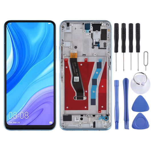 OEM LCD Screen for Huawei P smart Pro 2019 Digitizer Full Assembly with Frame(Blue) - LCD Screen by buy2fix | Online Shopping UK | buy2fix