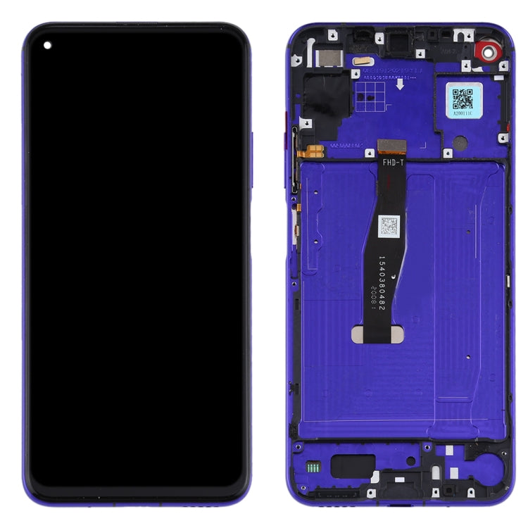 OEM LCD Screen for Huawei Honor 20 / Nova 5T Digitizer Full Assembly with Frame(Sapphire Blue) by buy2fix