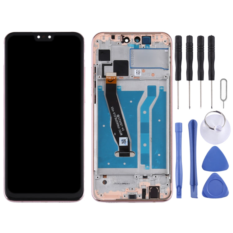 OEM LCD Screen for Huawei Y9 (2019) Digitizer Full Assembly with Frame(Gold) - LCD Screen by buy2fix | Online Shopping UK | buy2fix