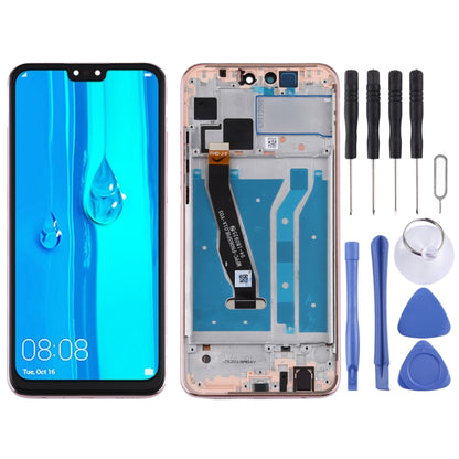 OEM LCD Screen for Huawei Y9 (2019) Digitizer Full Assembly with Frame(Gold) - LCD Screen by buy2fix | Online Shopping UK | buy2fix