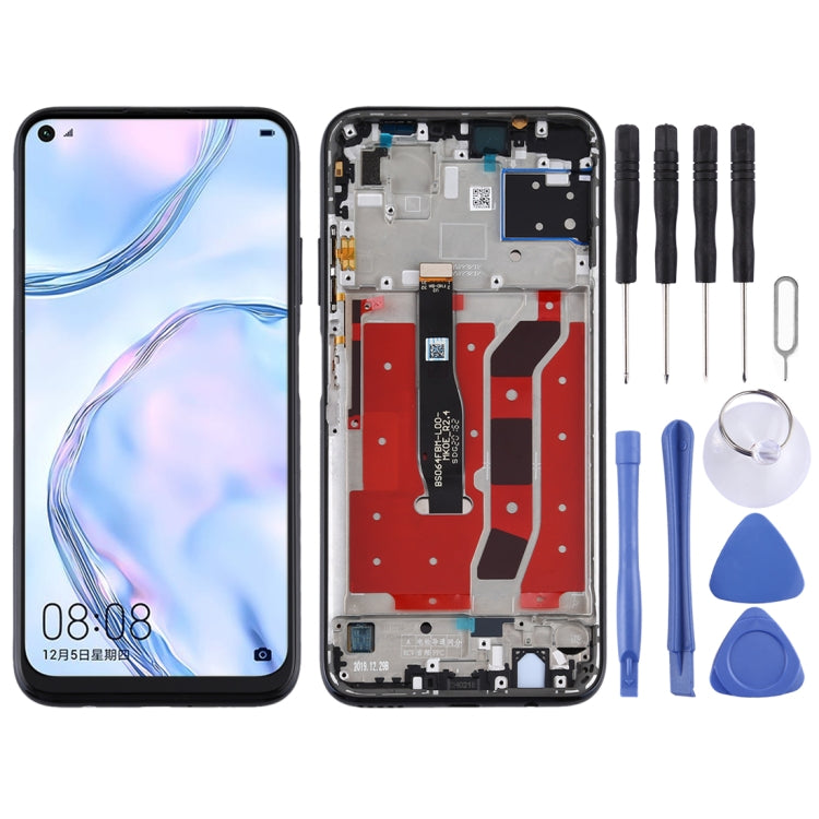 OEM LCD Screen for Huawei Nova 6 SE Digitizer Full Assembly with Frame(Black) - LCD Screen by buy2fix | Online Shopping UK | buy2fix