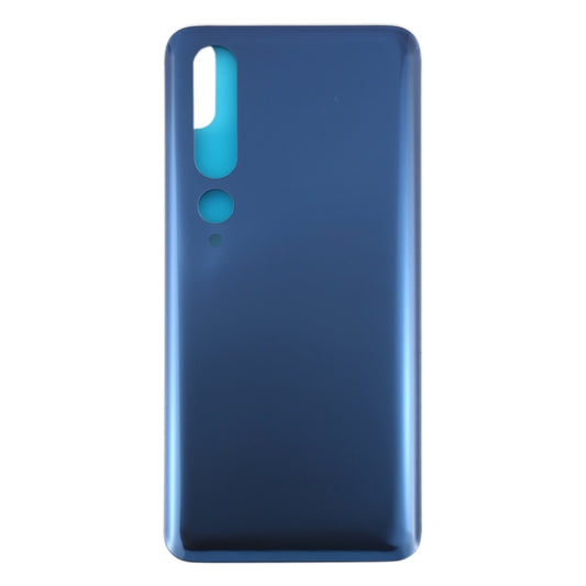 Glass Material Battery Back Cover for Xiaomi Mi 10 5G(Grey) - Back Cover by buy2fix | Online Shopping UK | buy2fix