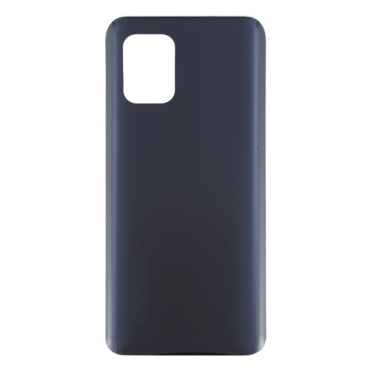 Glass Material Battery Back Cover for Xiaomi Mi 10 Lite 5G/Mi 10 Youth 5G(Black) - Back Cover by buy2fix | Online Shopping UK | buy2fix