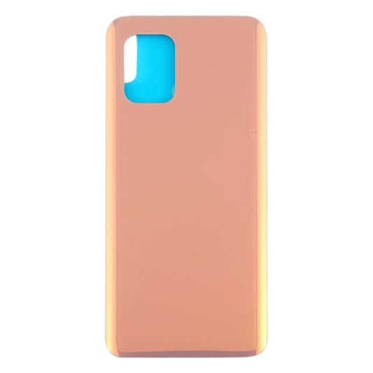 Glass Material Battery Back Cover for Xiaomi Mi 10 Lite 5G/Mi 10 Youth 5G(Gold) - Back Cover by buy2fix | Online Shopping UK | buy2fix