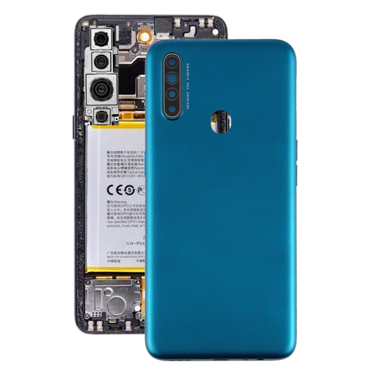 For OPPO A8 Battery Back Cover (Blue) - Back Cover by buy2fix | Online Shopping UK | buy2fix