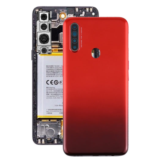 For OPPO A8 Battery Back Cover (Red) - Back Cover by buy2fix | Online Shopping UK | buy2fix