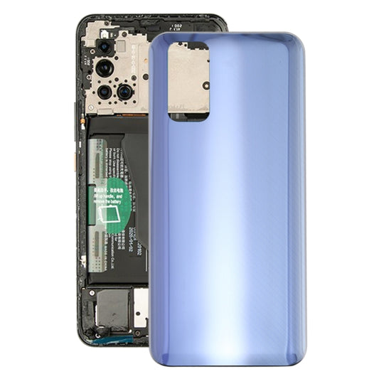 For Vivo iQOO 3 Battery Back Cover (Silver) - Back Cover by buy2fix | Online Shopping UK | buy2fix