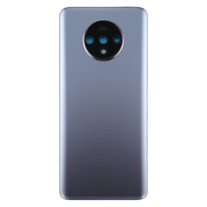 For OnePlus 7T Original Battery Back Cover with Camera Lens Cover (Silver) - Back Cover by buy2fix | Online Shopping UK | buy2fix