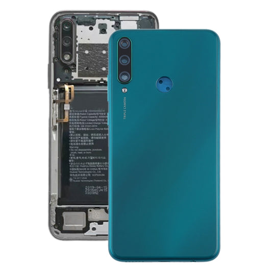Original Battery Back Cover with Camera Lens Cover for Huawei Y6p(Green) - Back Cover by buy2fix | Online Shopping UK | buy2fix