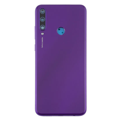Original Battery Back Cover with Camera Lens Cover for Huawei Y6p(Purple) - Back Cover by buy2fix | Online Shopping UK | buy2fix