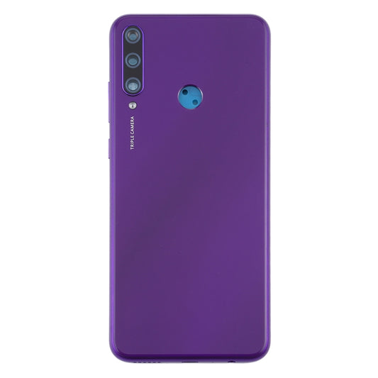 Original Battery Back Cover with Camera Lens Cover for Huawei Y6p(Purple) - Back Cover by buy2fix | Online Shopping UK | buy2fix