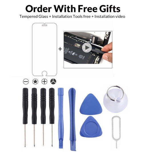 11 in 1 Repair Kits & Gifts (4 x Screwdriver + 2 x Teardown Rods + 2 x Triangle on Thick Slices + 1 x Eject Pin + 1 x Chuck + 1 x Tempered Glass) by buy2fix
