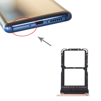 SIM Card Tray + SIM Card Tray for Xiaomi Mi 10(Gold) - Card Tray by buy2fix | Online Shopping UK | buy2fix