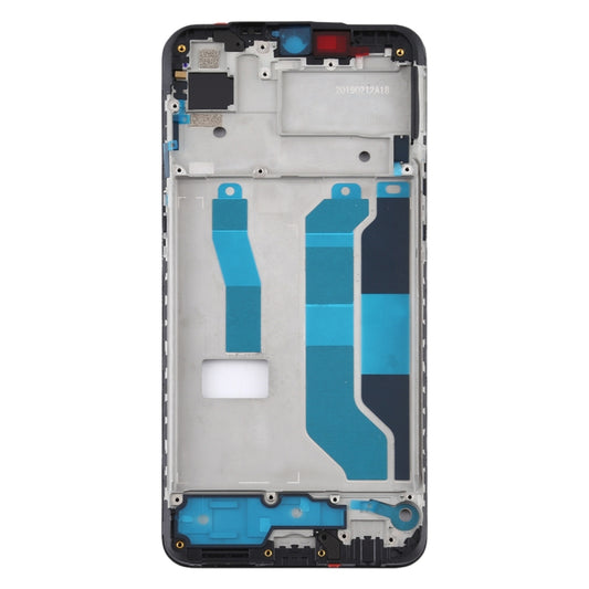 For OPPO Realme 3 Pro Front Housing LCD Frame Bezel Plate (Black) - Frame Bezel Plate by buy2fix | Online Shopping UK | buy2fix