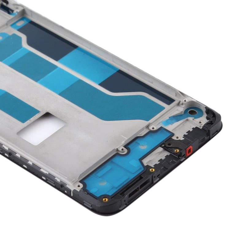 For OPPO Realme 3 Pro Front Housing LCD Frame Bezel Plate (Black) - Frame Bezel Plate by buy2fix | Online Shopping UK | buy2fix